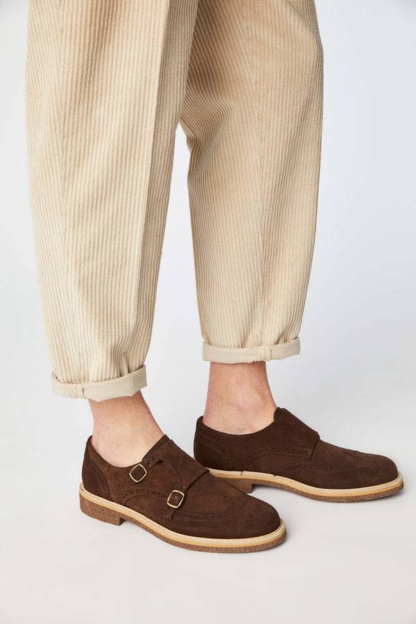 L.B.M. 1911 Monkstrap in pelle marrone Monkstrap in pelle marrone Soddisfazione Garantita