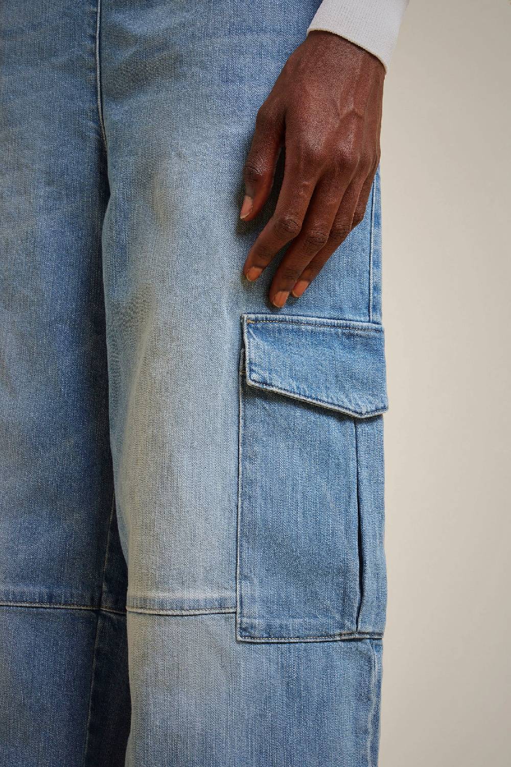 Liviana Conti CARGO DENIM S4FF4SY71Z89-0.26 Vendita Calda