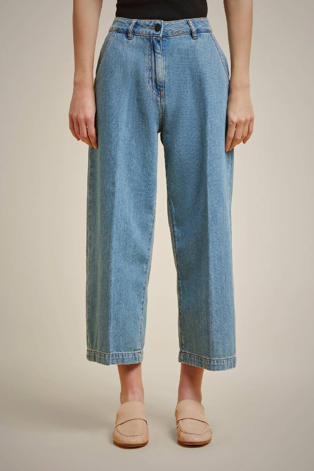 Liviana Conti STRAIGHT FIT DENIM S4FF4SY47Z89-0.26 Qualità