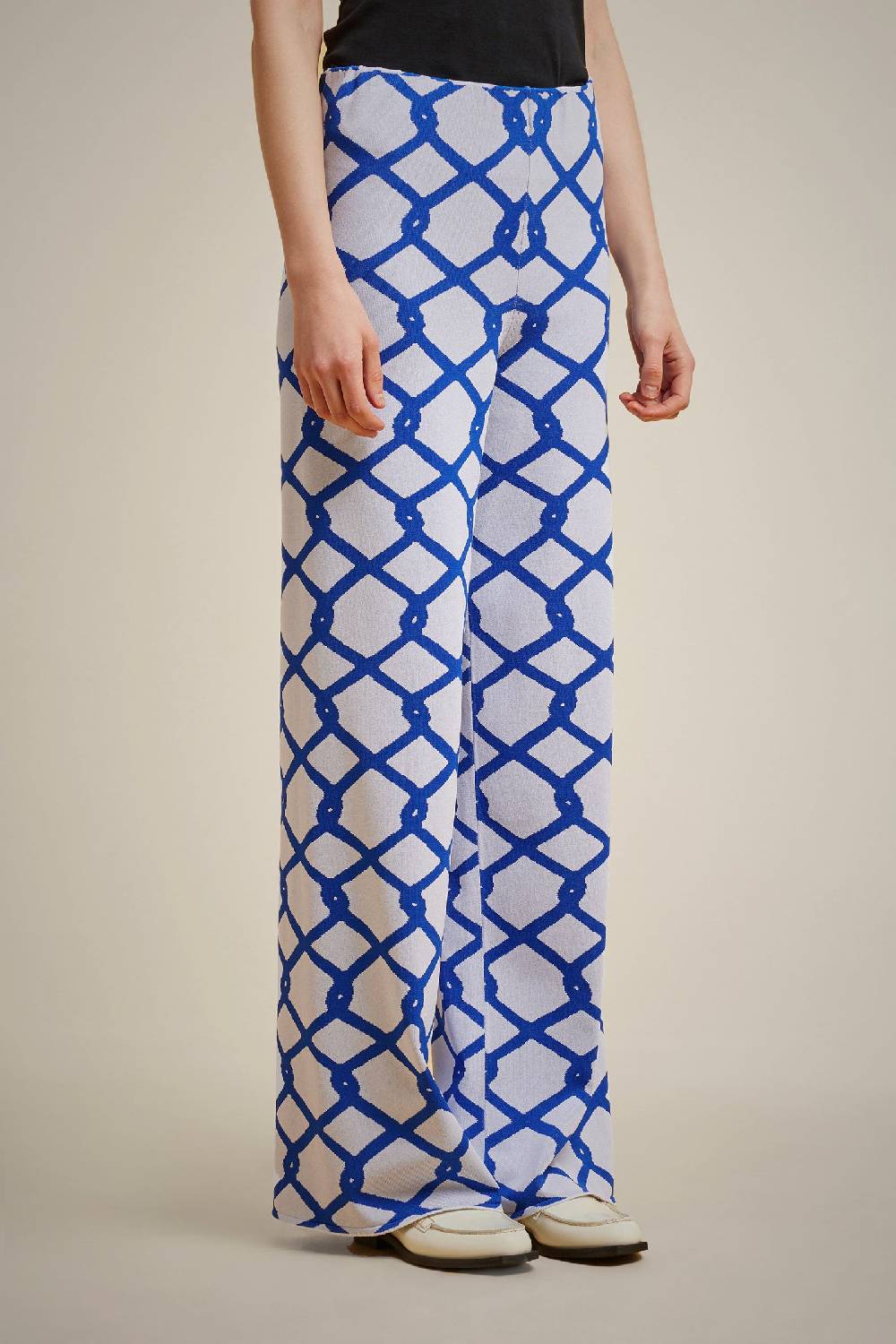 Liviana Conti PANTALONE JACQUARD S4FF4SA49RETE2.XS Qualità Garantita