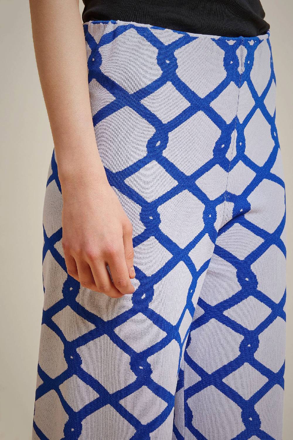 Liviana Conti PANTALONE JACQUARD S4FF4SA49RETE2.XS Qualità Garantita