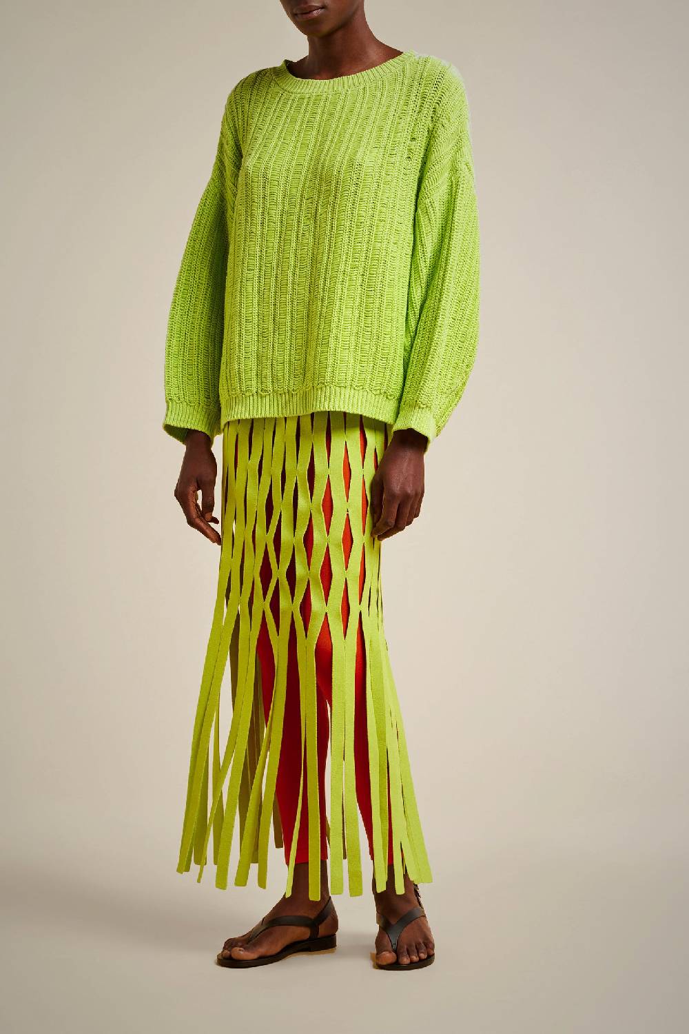 Liviana Conti GONNA INTRECCIO A RETE S4FF4SA28R44-0.XS Shopping Online