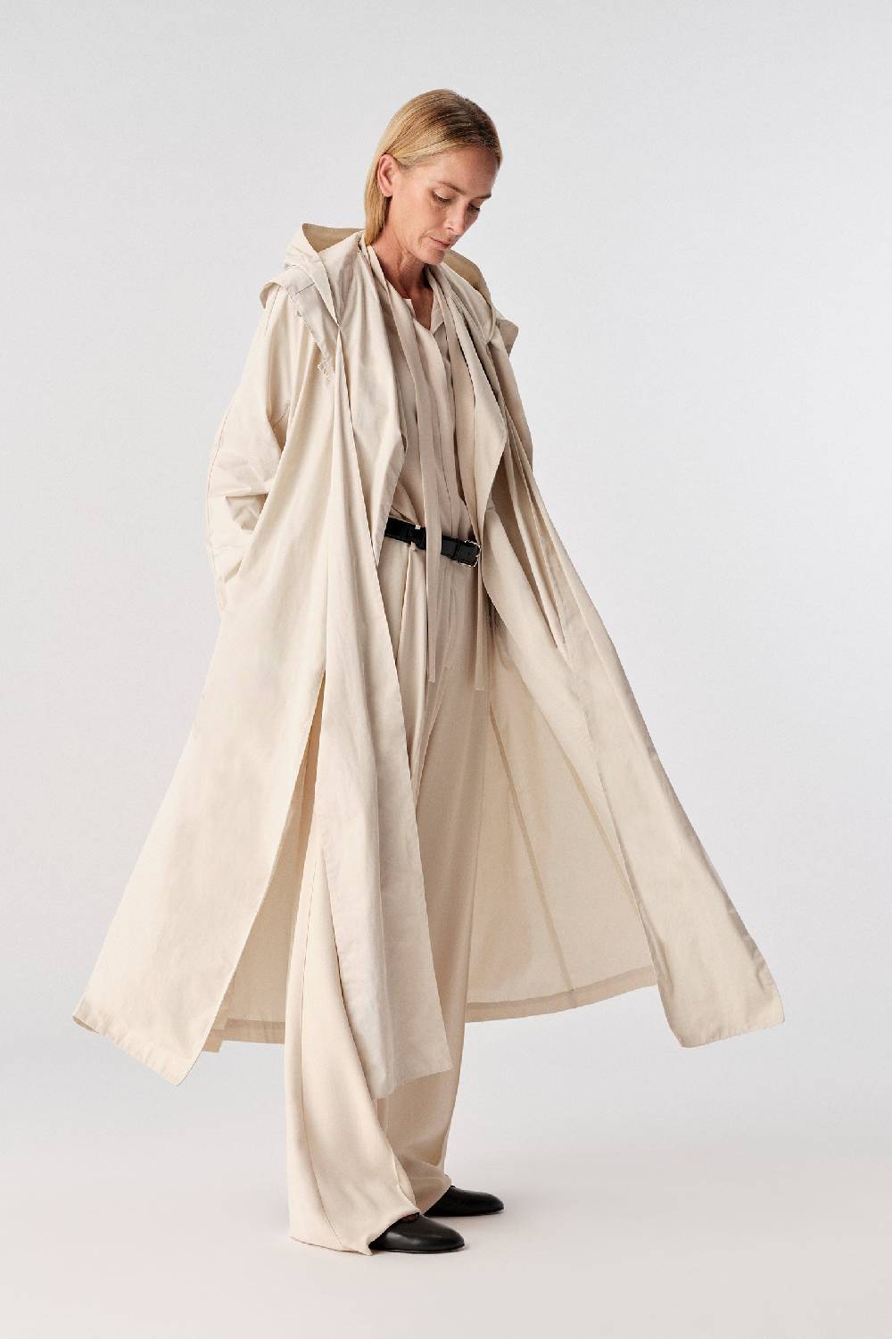 Liviana Conti TRENCH CON CAPPUCCIO S4FF4SW23A08-1.38 Offerta