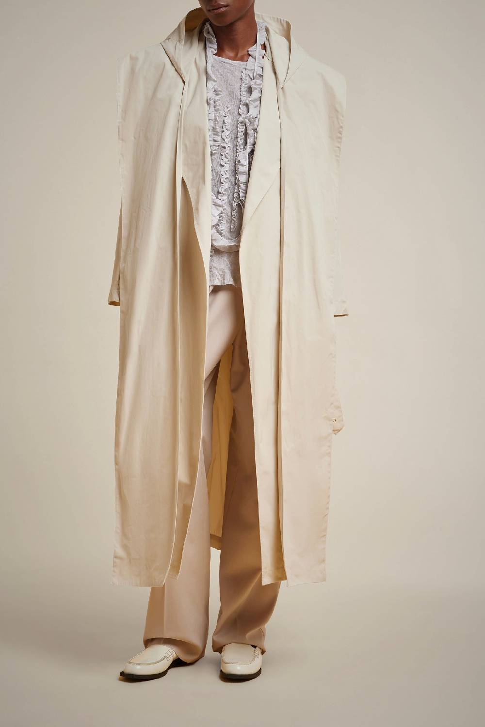 Liviana Conti TRENCH CON CAPPUCCIO S4FF4SW23A08-1.38 Offerta