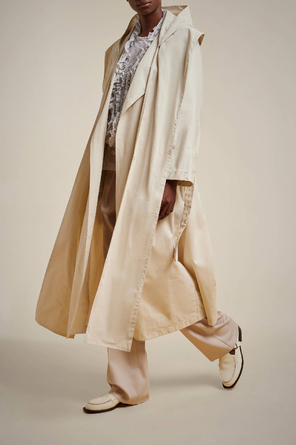 Liviana Conti TRENCH CON CAPPUCCIO S4FF4SW23A08-1.38 Offerta