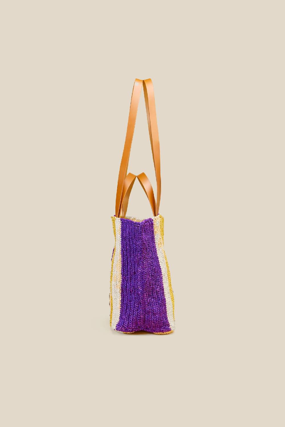 Liviana Conti TOTE A RIGHE S4AA4SA8314MLT.NR Sottocosto