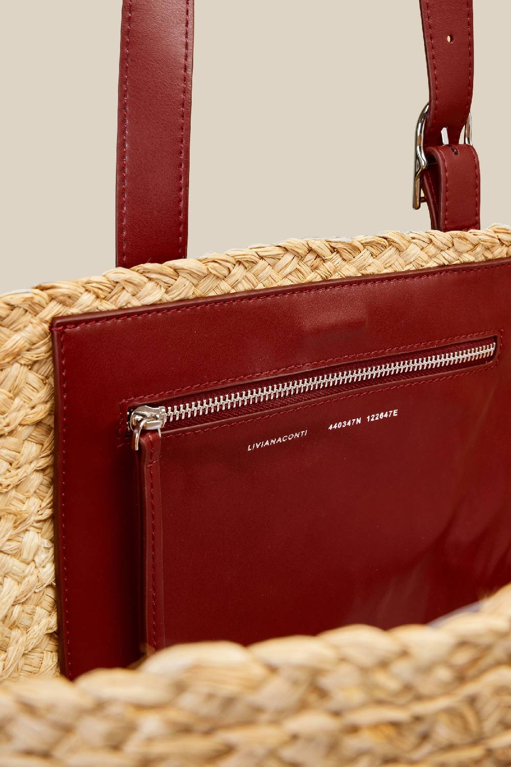 Liviana Conti MAXI TOTE RAFIA S4AA4SA61A15D1.NR Sconto