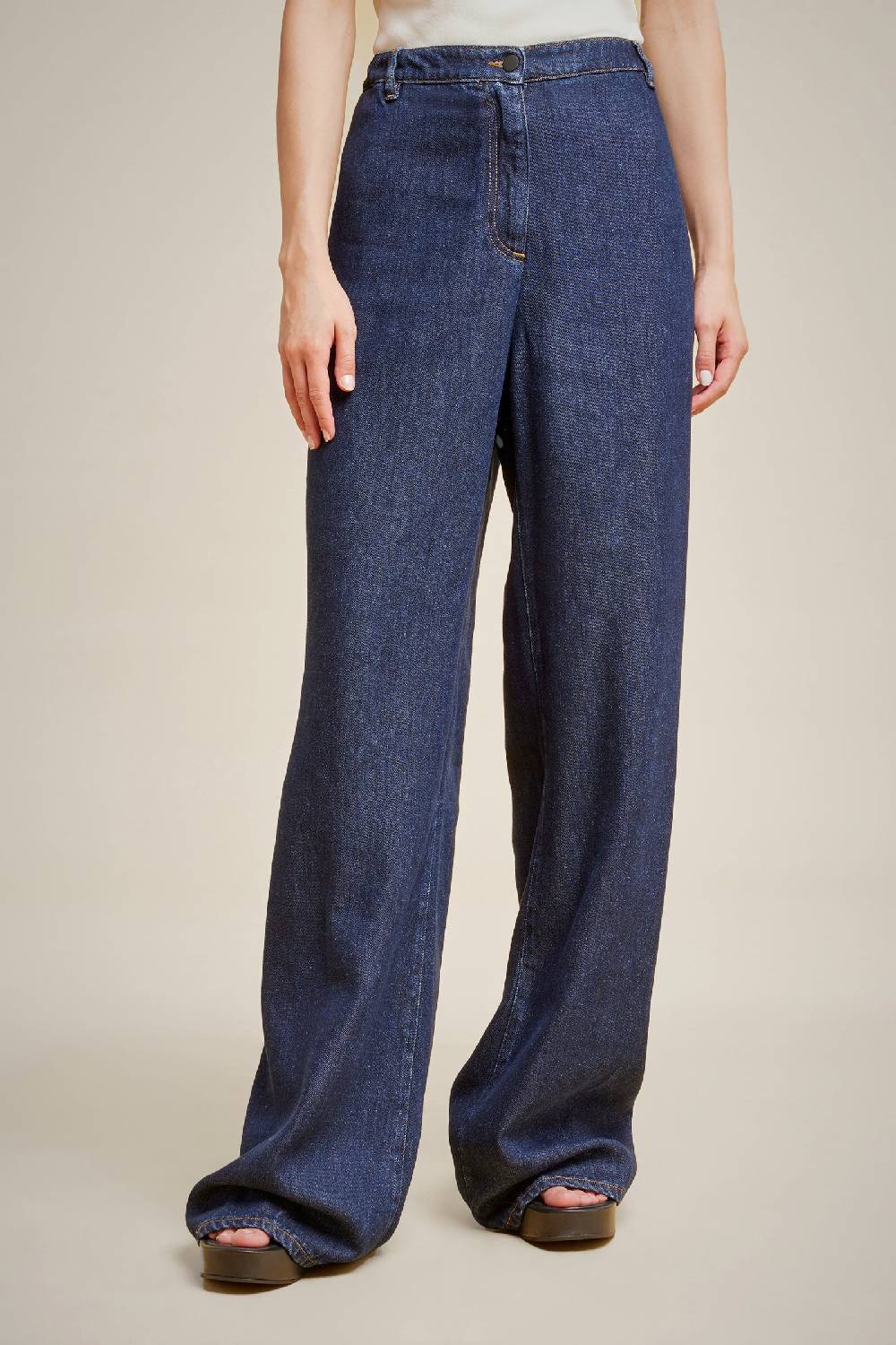 Liviana Conti WIDE-LEG JEANS S4LL4SY86Z83-0.27 Offerte