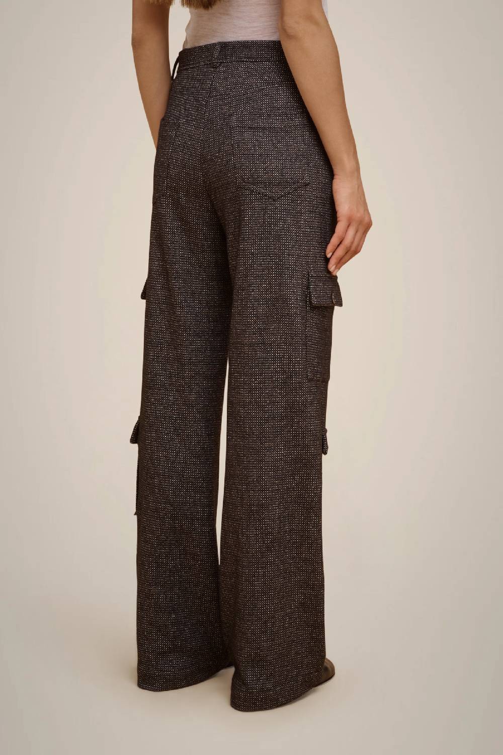 Liviana Conti PANTALONE CARGO PANNO CASHMERE W4FF4WL38SAL-3.42 Vendite Flash
