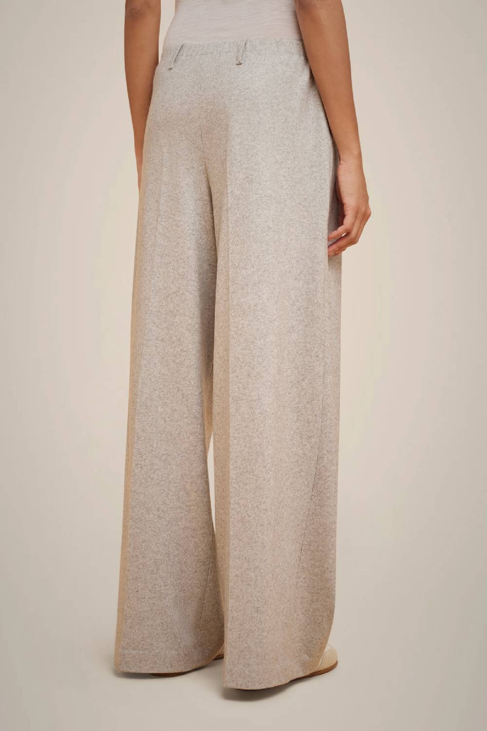 Liviana Conti PANTALONE PIEGHE IN PANNO CASHMERE W4FF4WN37X47-0.38 Sottocosto