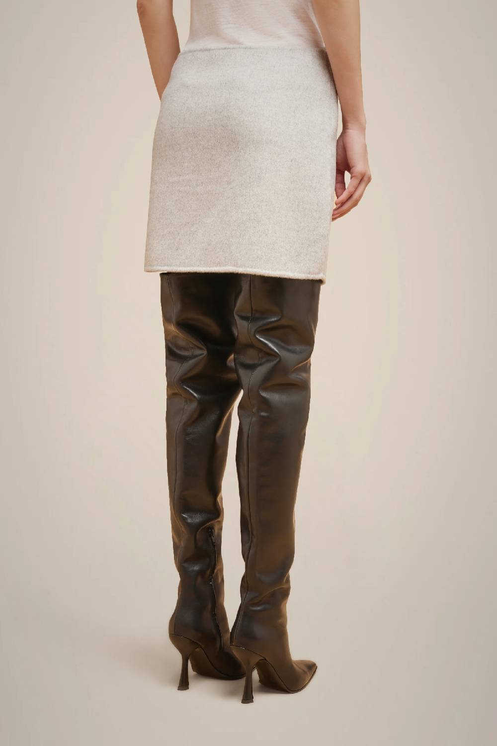 Liviana Conti MINI GONNA IN 100% LANA W4FF4WW66X47-0.38 Online