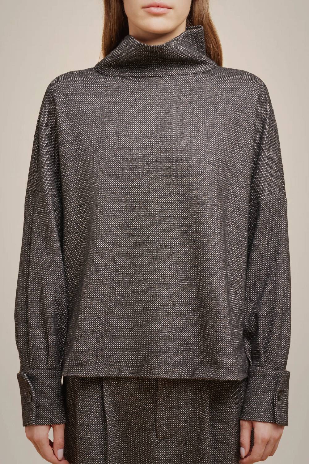 Liviana Conti BLUSA PANNO CASHMERE W4FF4WL20SAL-3.38 In Linea