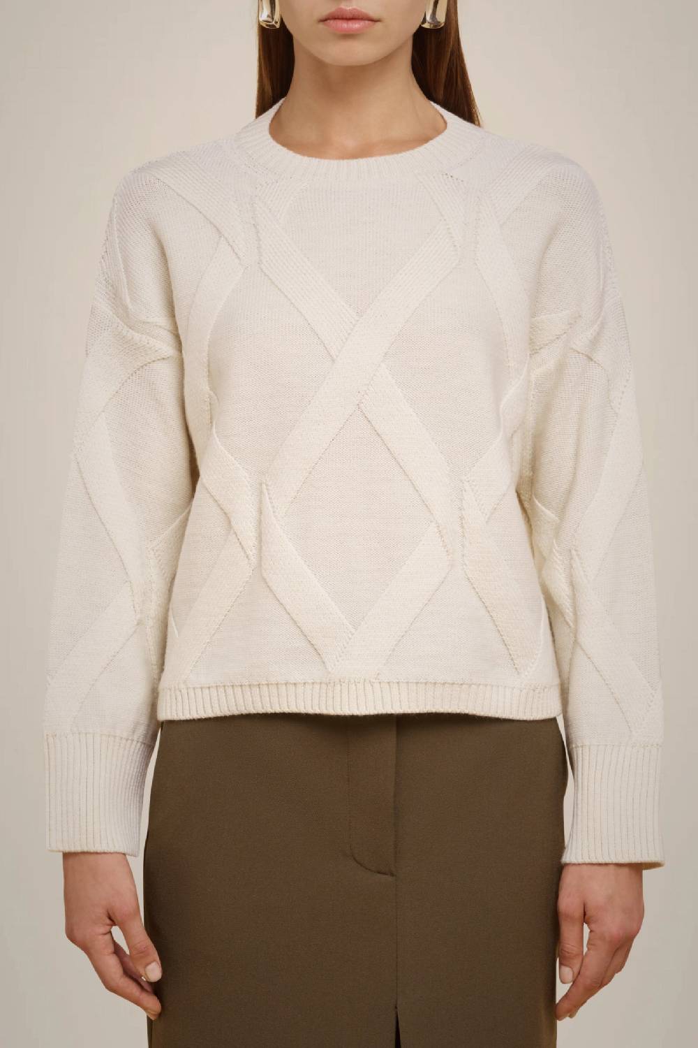 Liviana Conti MAGLIA CROP LANA W4FF4WD06A08-1.XS Promozione