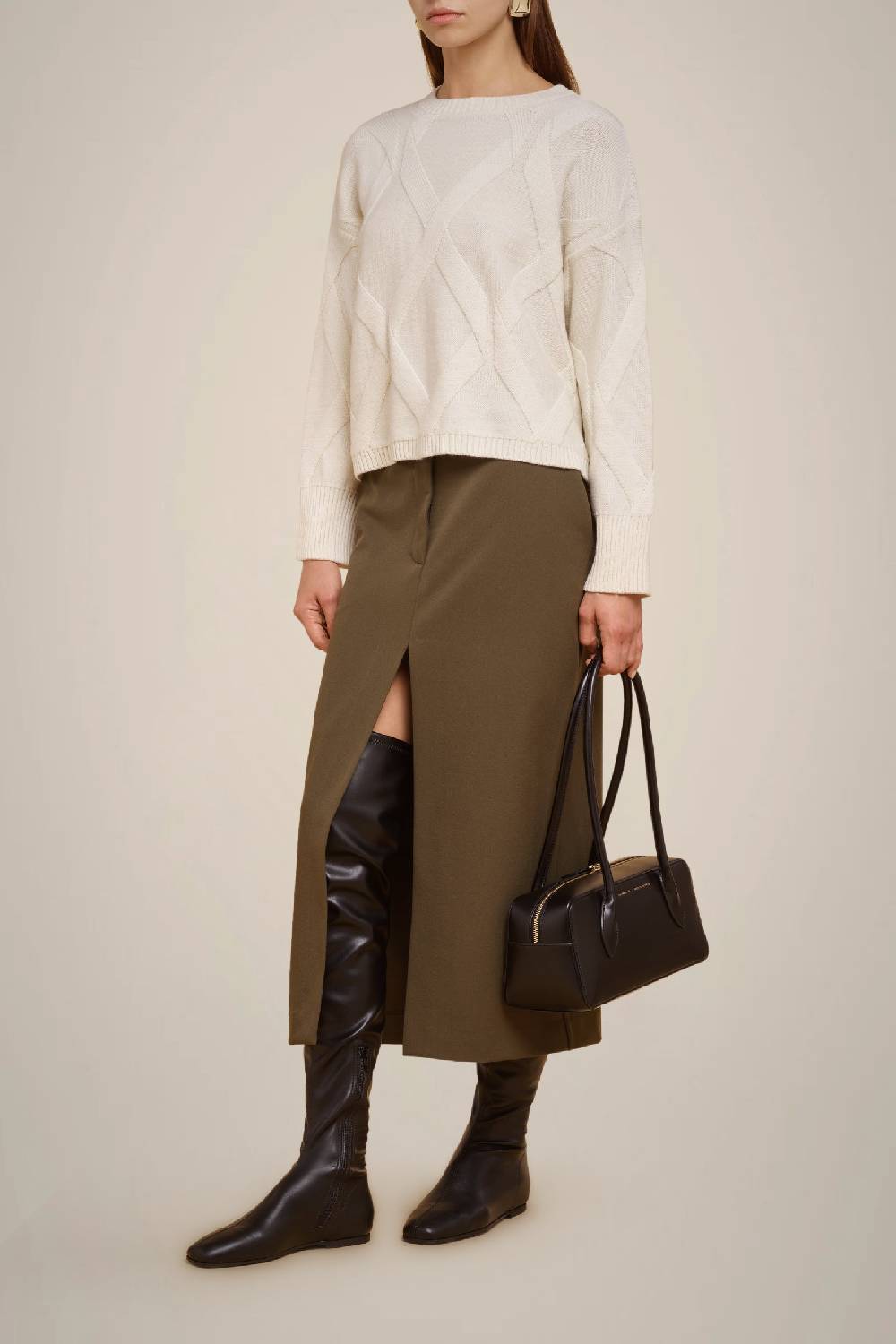 Liviana Conti MAGLIA CROP LANA W4FF4WD06A08-1.XS Promozione
