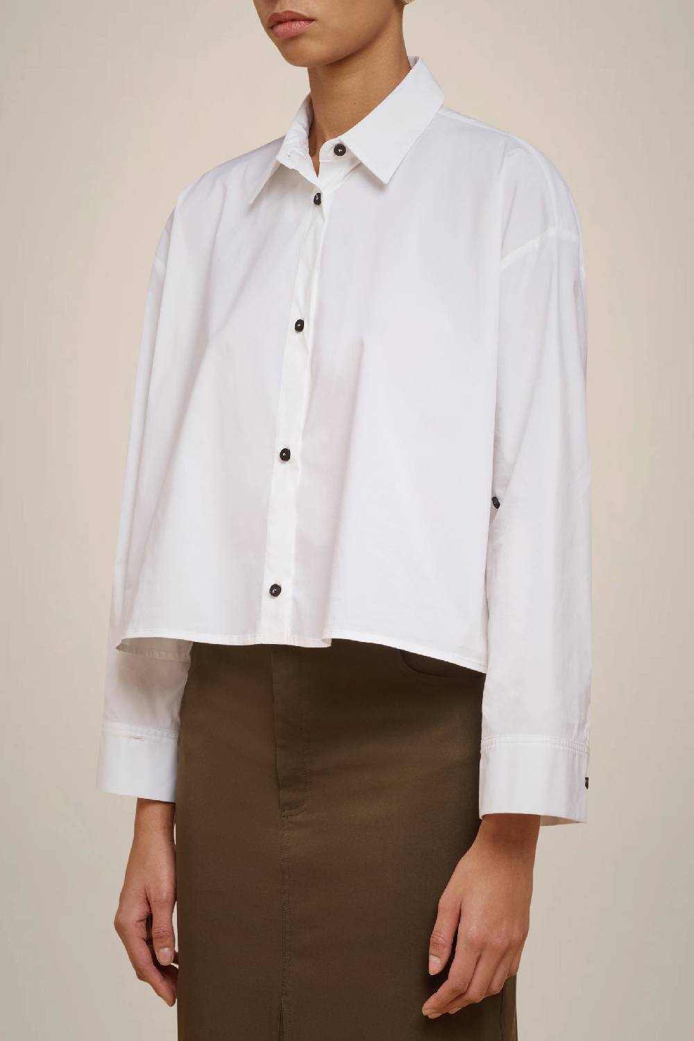 Liviana Conti CAMICIA TELA DI COTONE W4FF4WK05A01-0.38 Spedizione Gratuita