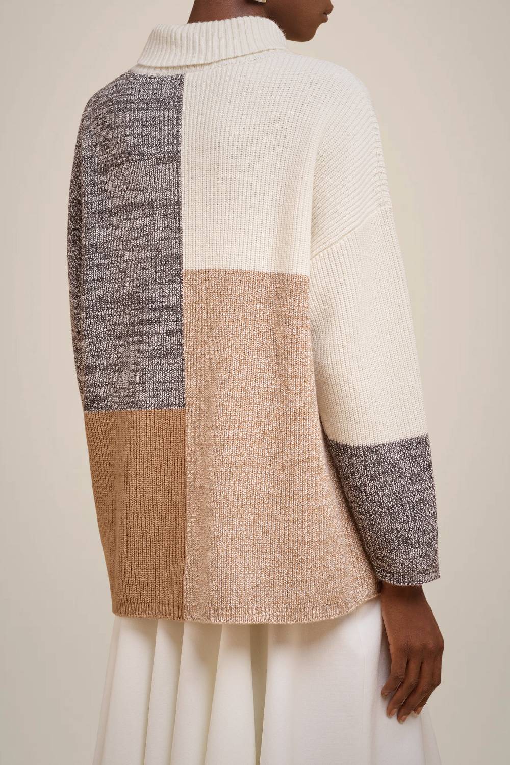 Liviana Conti MAGLIA COLOR BLOCK W4FF4WC32A01TY.XS Qualità Garantita