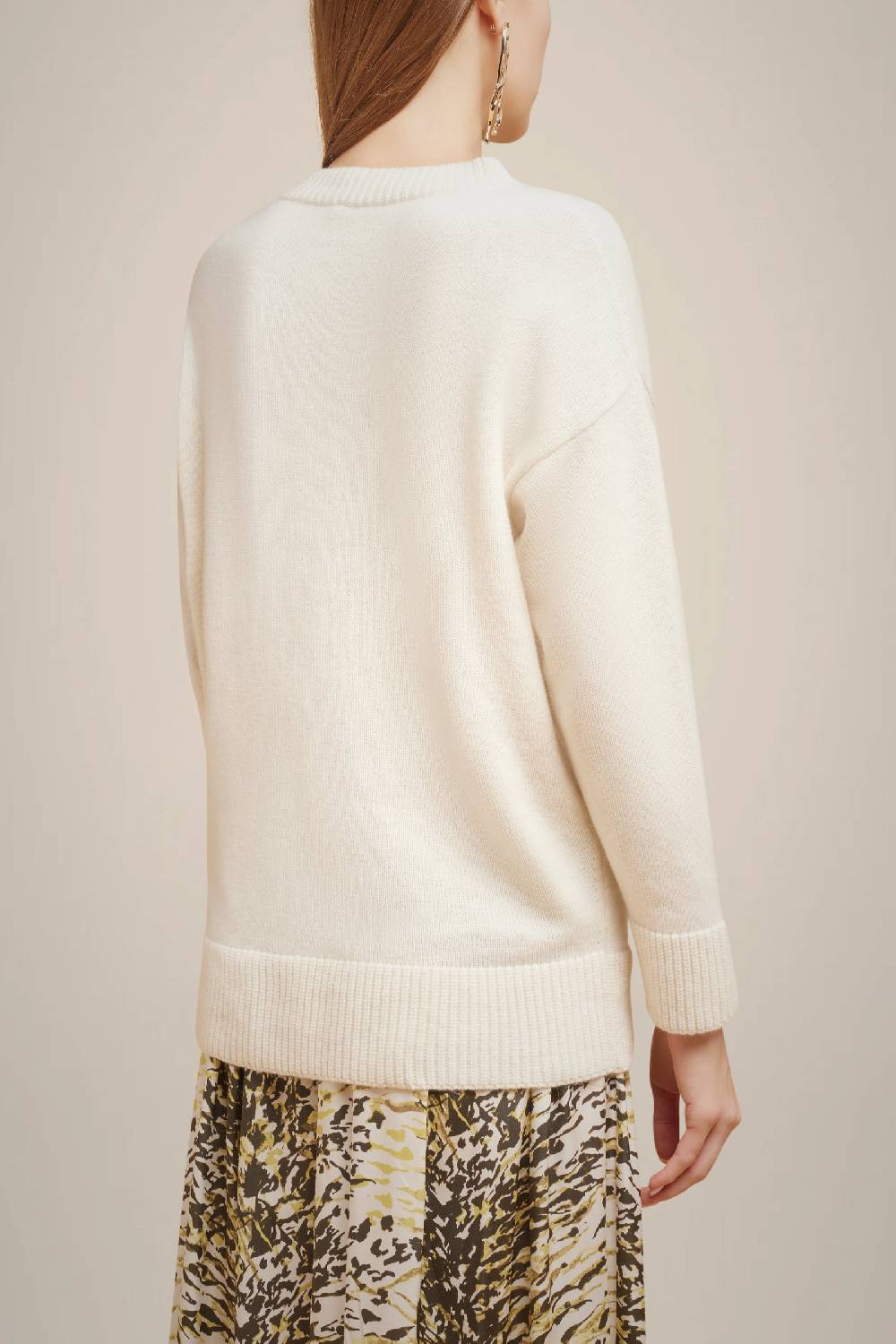 Liviana Conti MAGLIA CASHMERE RICICLATO W4FF4WC10A08-1.XS Consegna Veloce