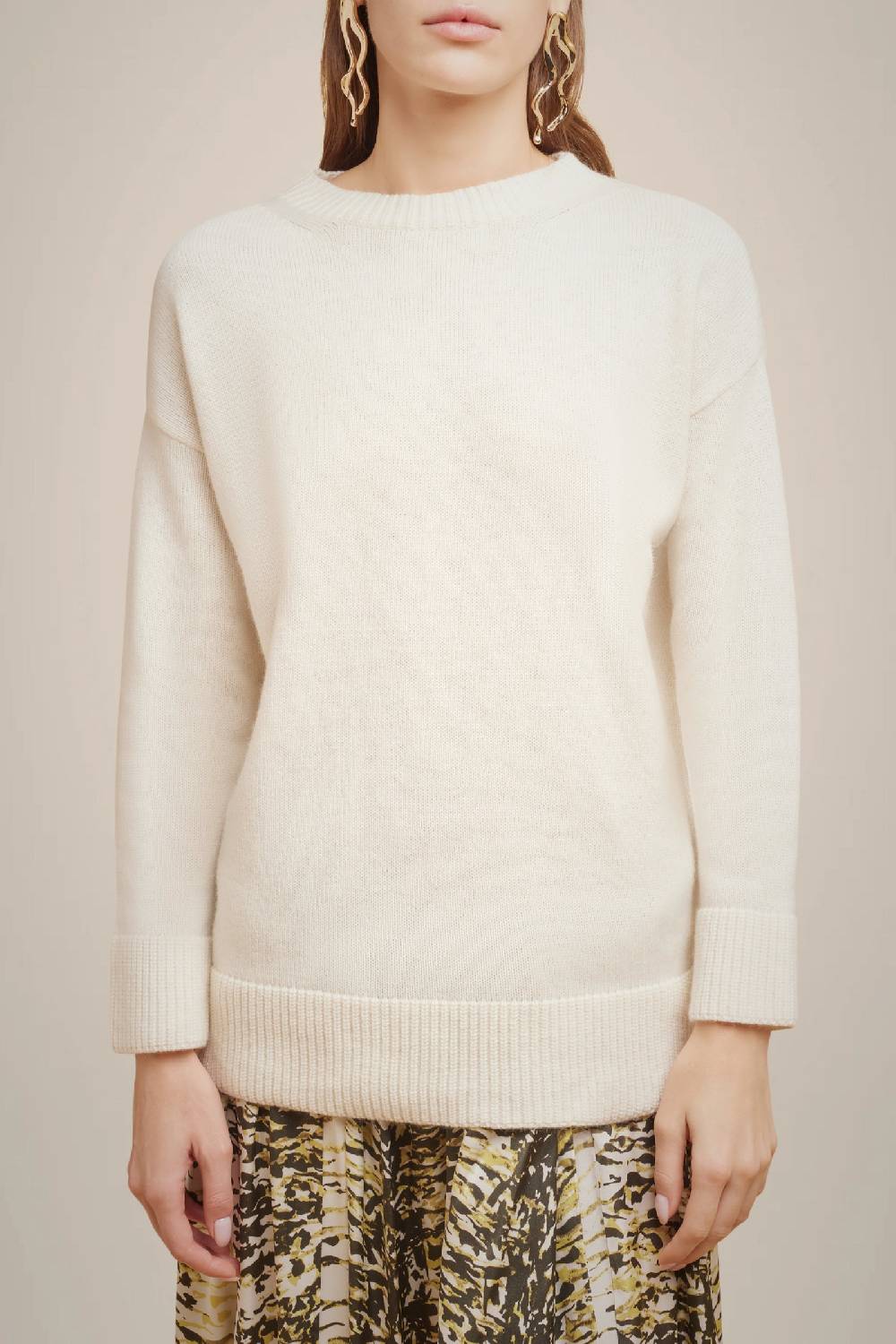 Liviana Conti MAGLIA CASHMERE RICICLATO W4FF4WC10A08-1.XS Consegna Veloce