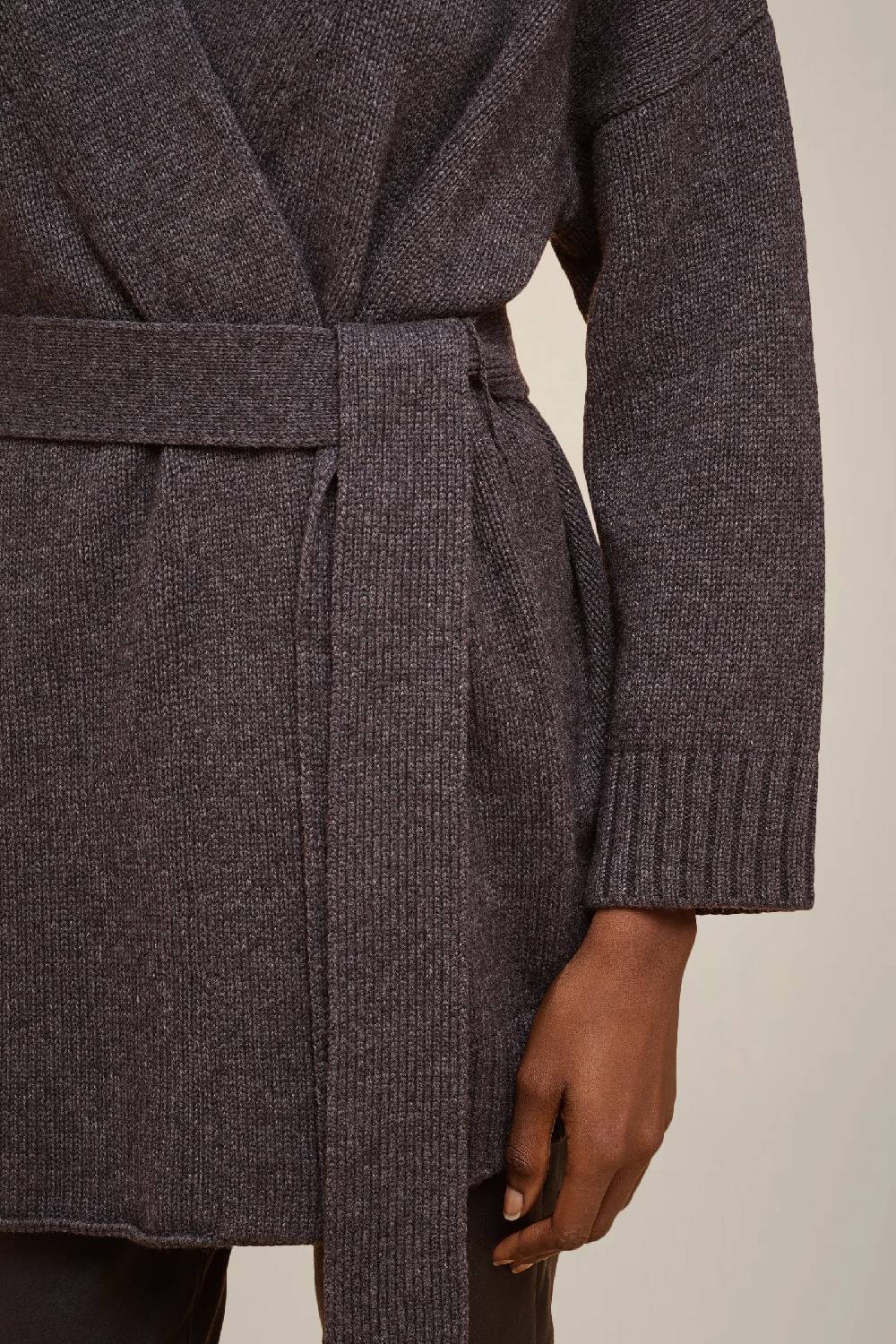 Liviana Conti CARDIGAN CON CINTURA W4FF4WC26Y49-0.S Prezzo Ridotto