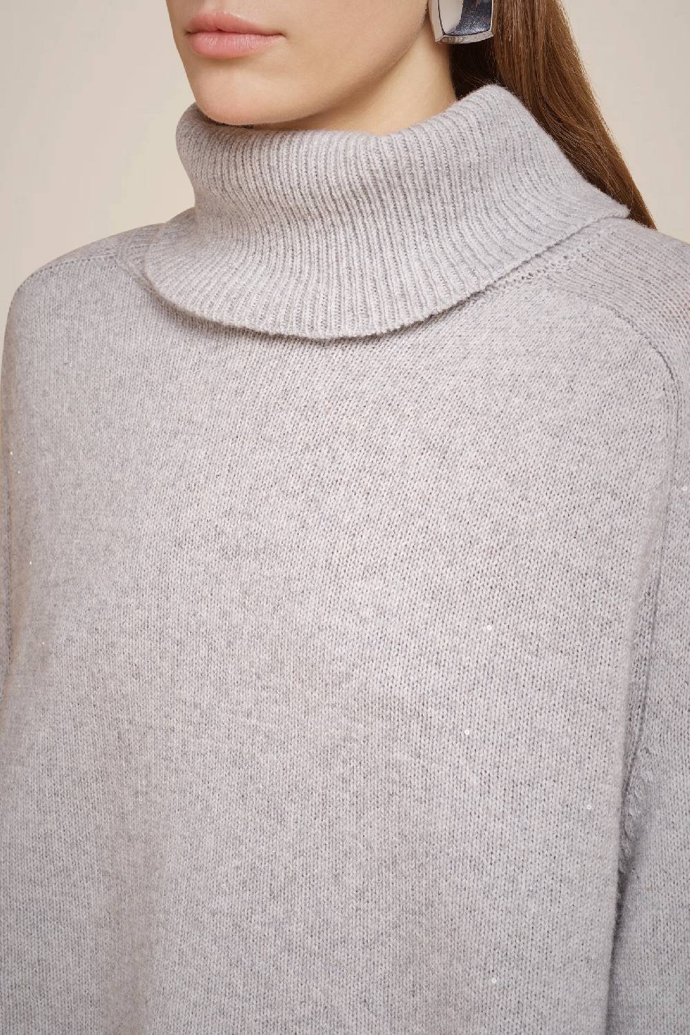 Liviana Conti MAGLIA CASHMERE PAILLETTES W4FF4WG45X47-Z.XS Limitato a 3 giorni