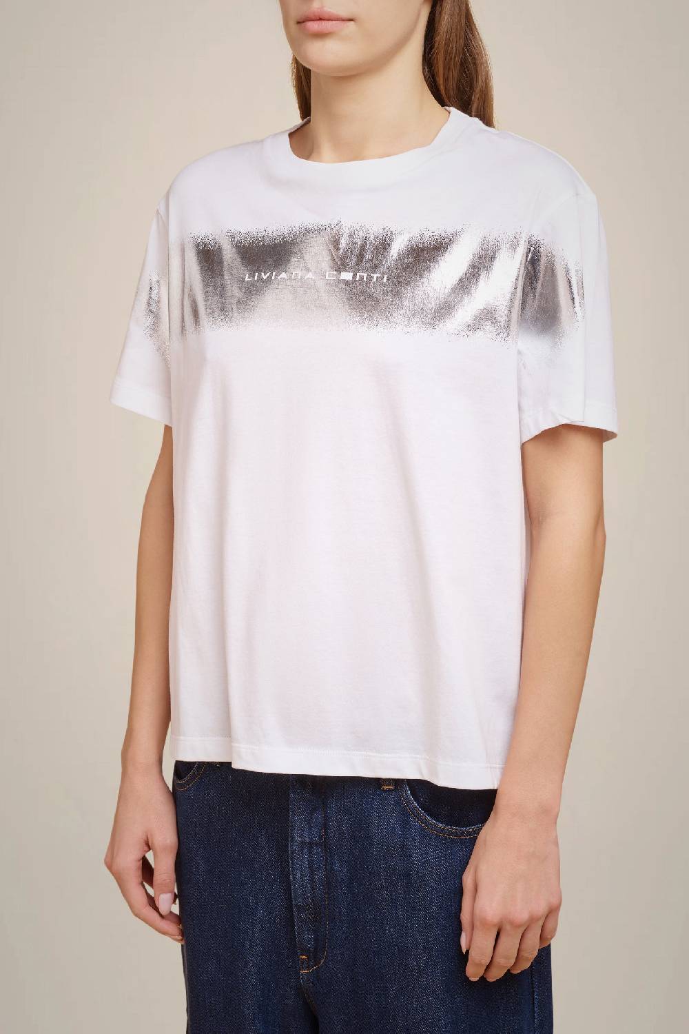 Liviana Conti T-SHIRT STAMPA LAMINA W4FF4WW70A01Z1.XS Online