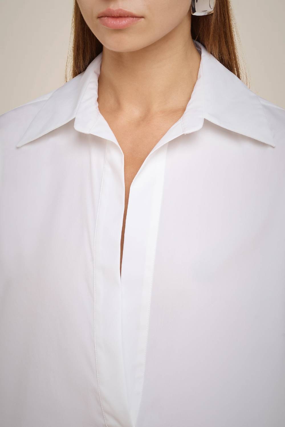 Liviana Conti BLUSA TELA DI COTONE W4FF4WK08A01-0.38 Outlet