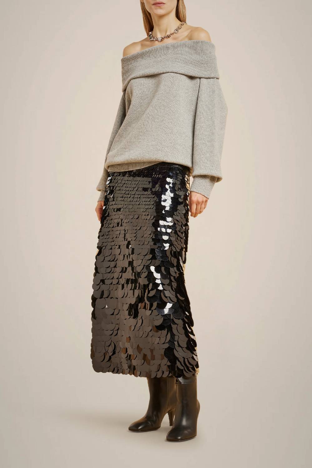 Liviana Conti MAGLIA SPALLA SCOPERTE IN CASHMERE RICICLATO W4LL4WC12X47-0.XS Offerte