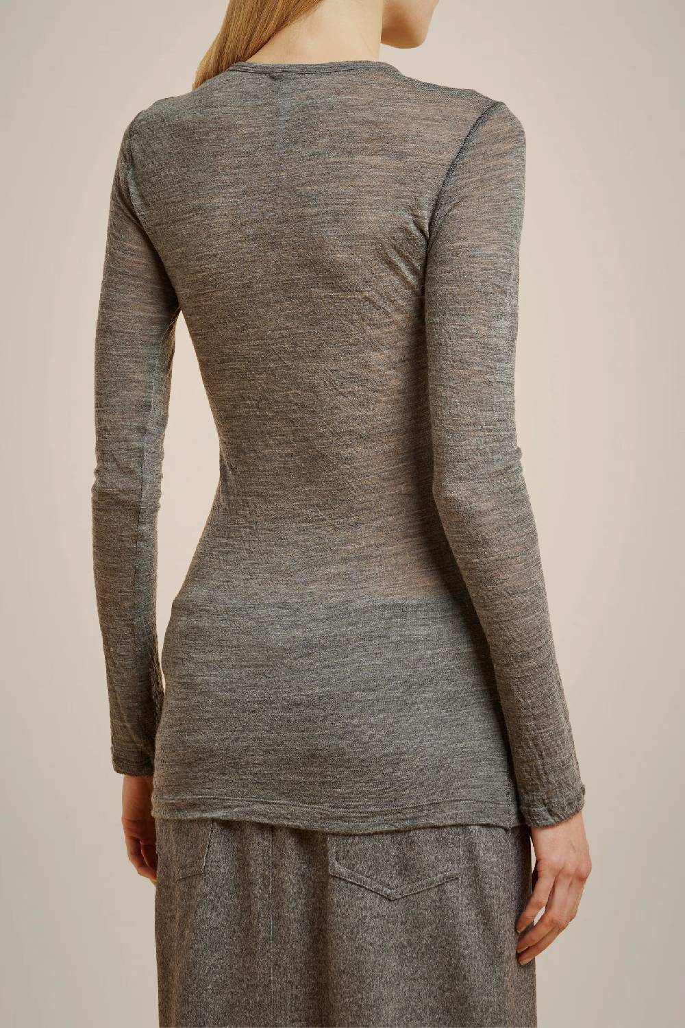 Liviana Conti T-SHIRT IN MISTO LANA CON BOTTONI W4LL4WH42X92-0.40 Hotsell