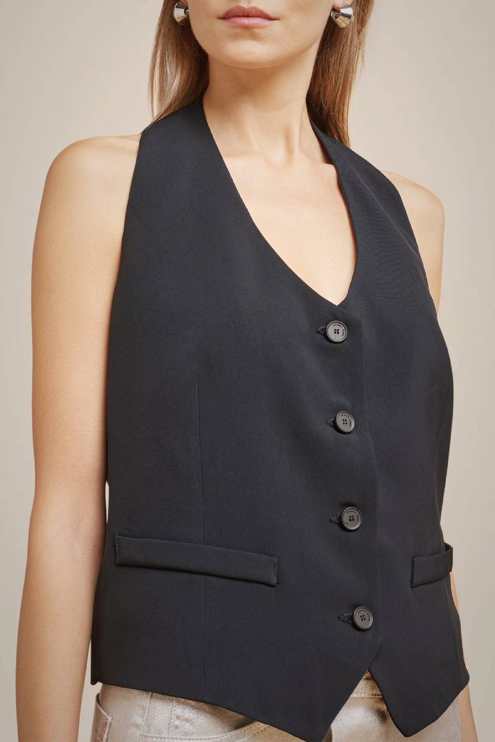 Liviana Conti GILET HALTER W4FF4WQ30Y69-0.38 Vendite Flash