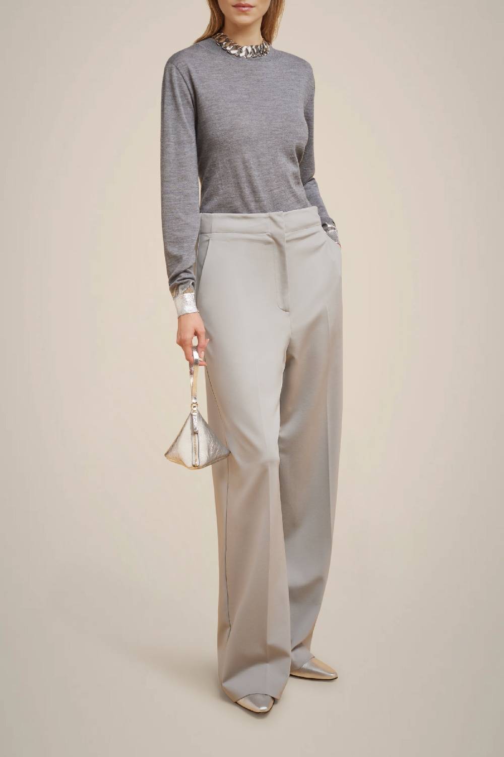 Liviana Conti POUCH GEOMETRICA W4AA4WB04Z07-0.NR Nuova