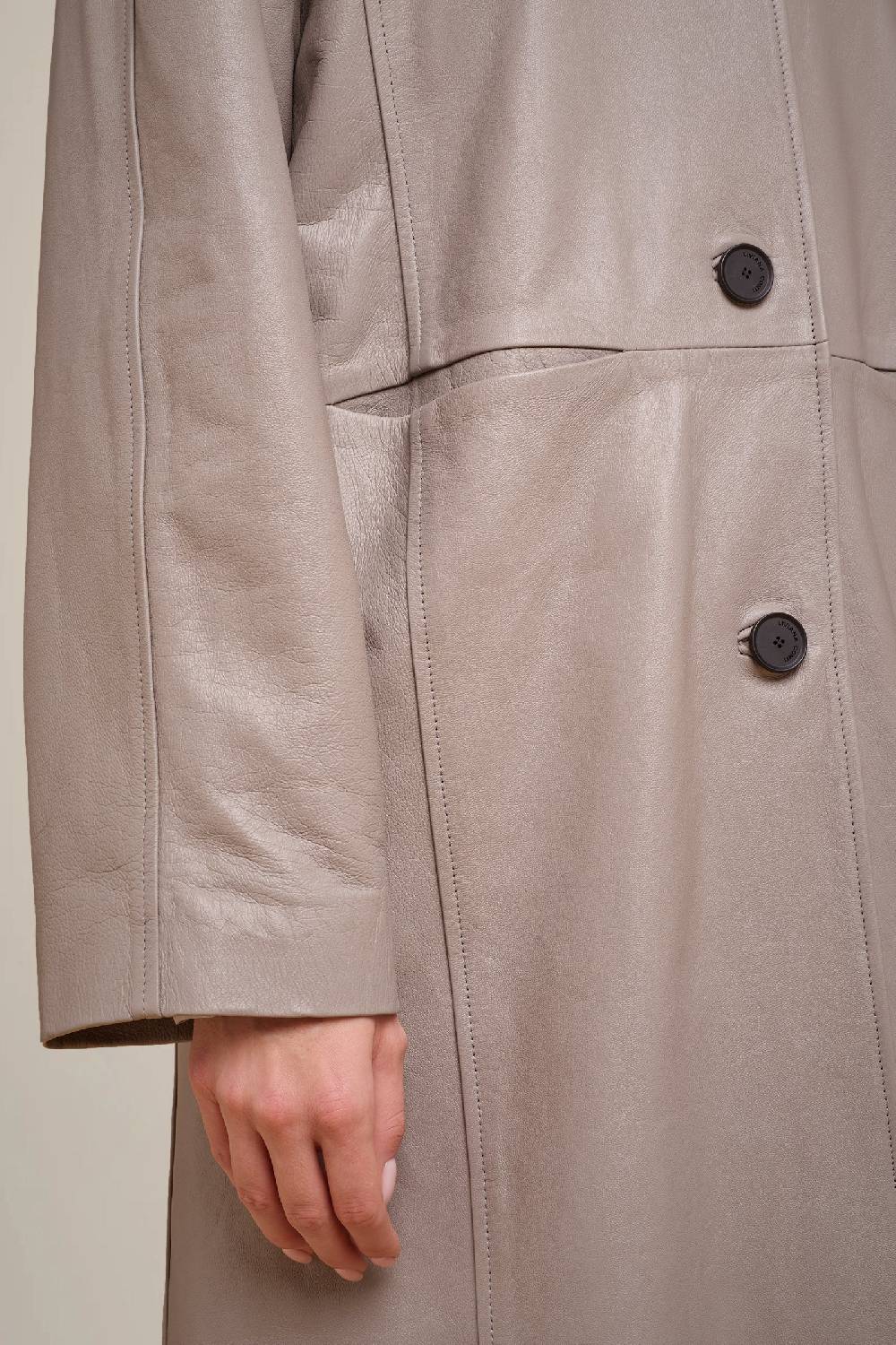 Liviana Conti TRENCH IN VERA PELLE W4FF4WX35X72-0.38 Vendite stagionali