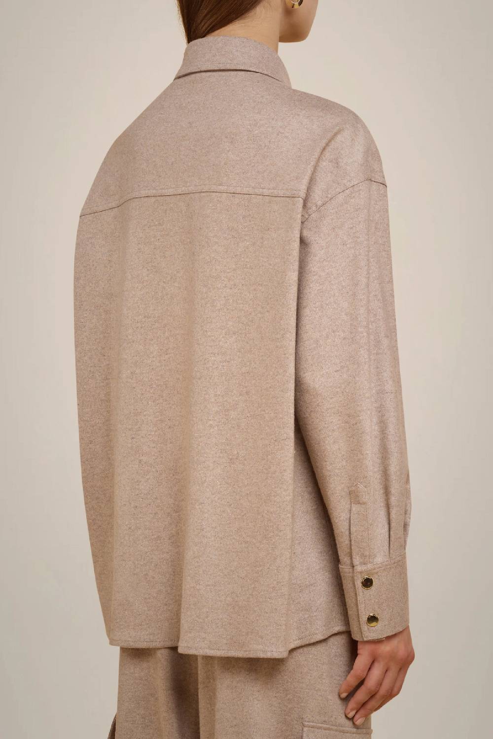 Liviana Conti CAMICIA IN PANNO CASHMERE W4FF4WN20W69-0.38 Online Outlet