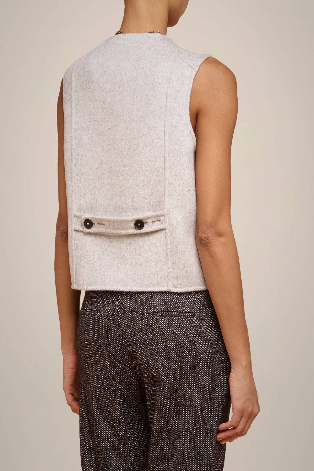 Liviana Conti GILET IN 100% LANA W4FF4WW64X47-0.40 Grandi sconti