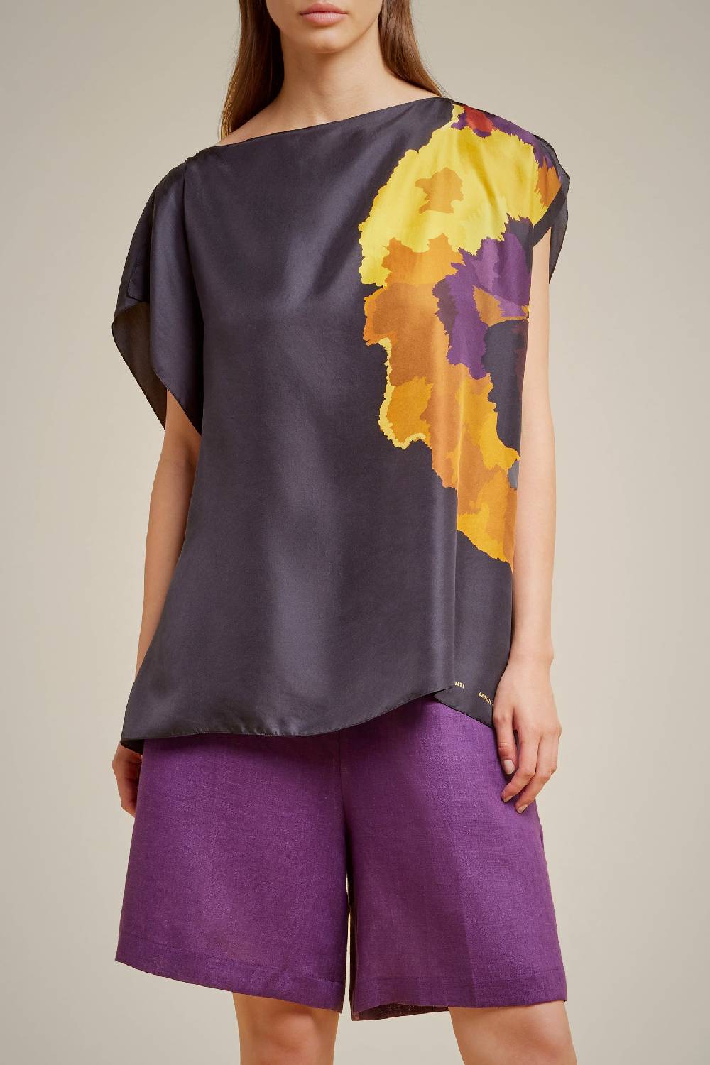 Liviana Conti FOULARD/ T-SHIRT S4AA4SF79FIOR6.NR Flash Sale