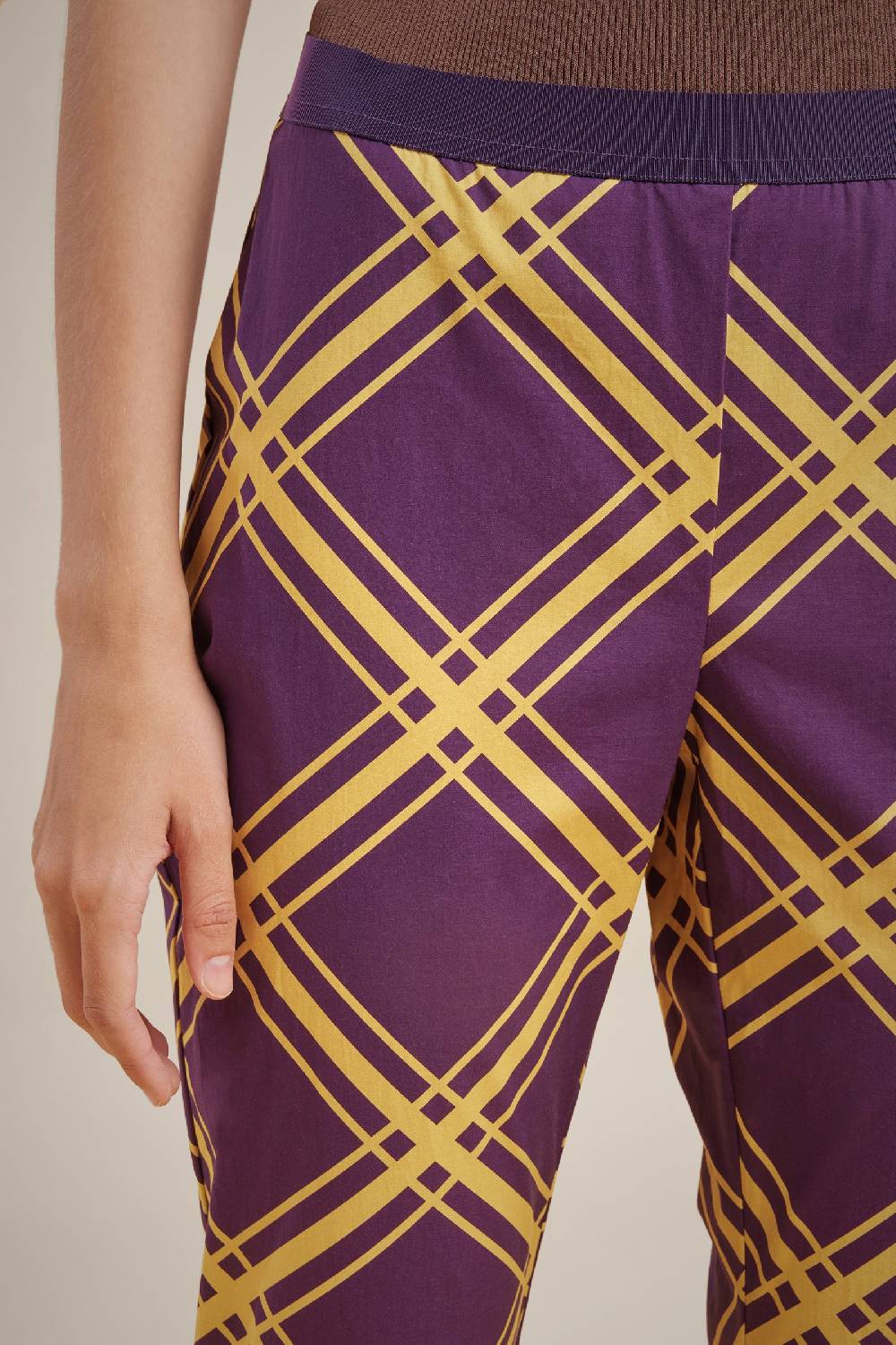 Liviana Conti LEGGINGS S4LL4SU462-CHK.38 Fornitura limitata