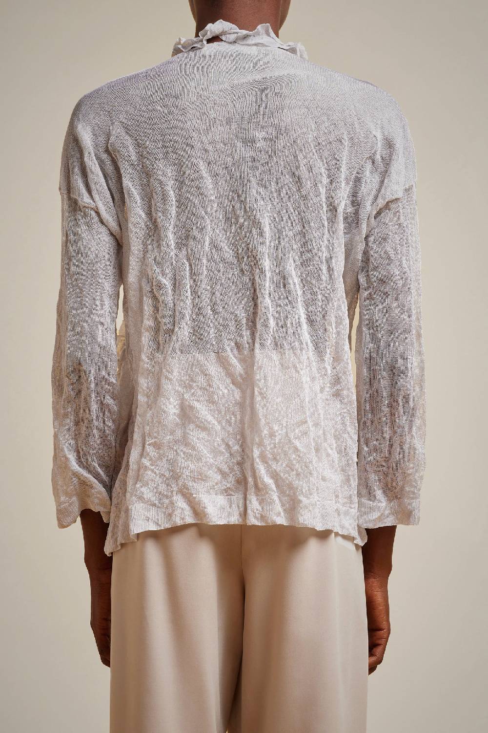 Liviana Conti MAGLIA ROUCHES S4FF4SG06A01-0.XS Nuovo