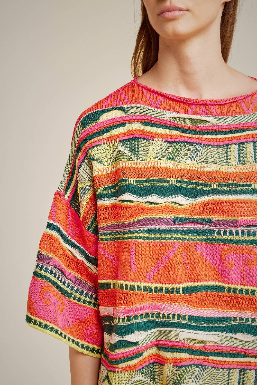 Liviana Conti MAGLIA MULTICOLOR S4LL4SC4018MLT.XS Pezzi Unici