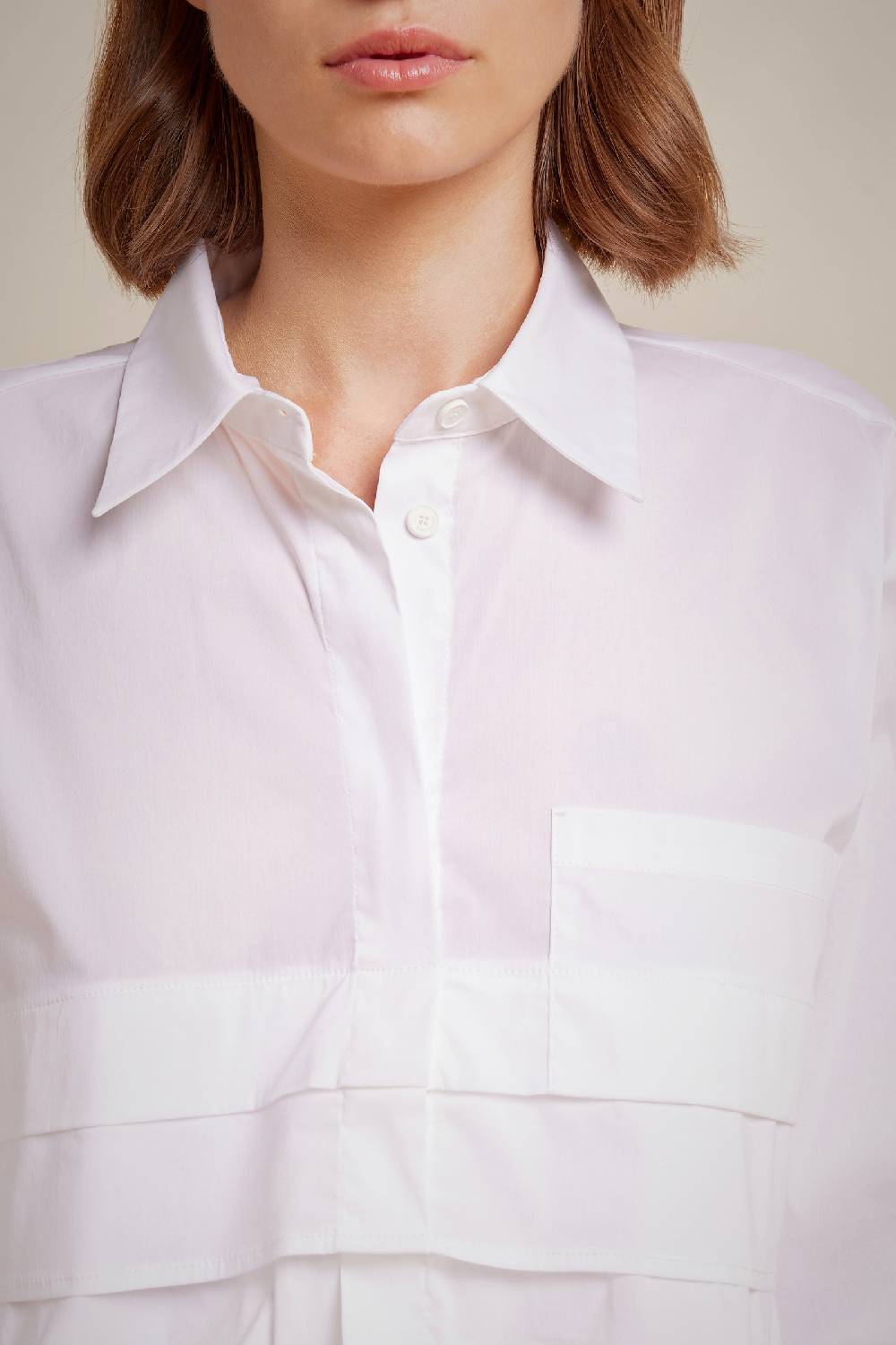 Liviana Conti CAMICIA CON TULLE S4LL4SK07A01-0.38 Acquista Ora