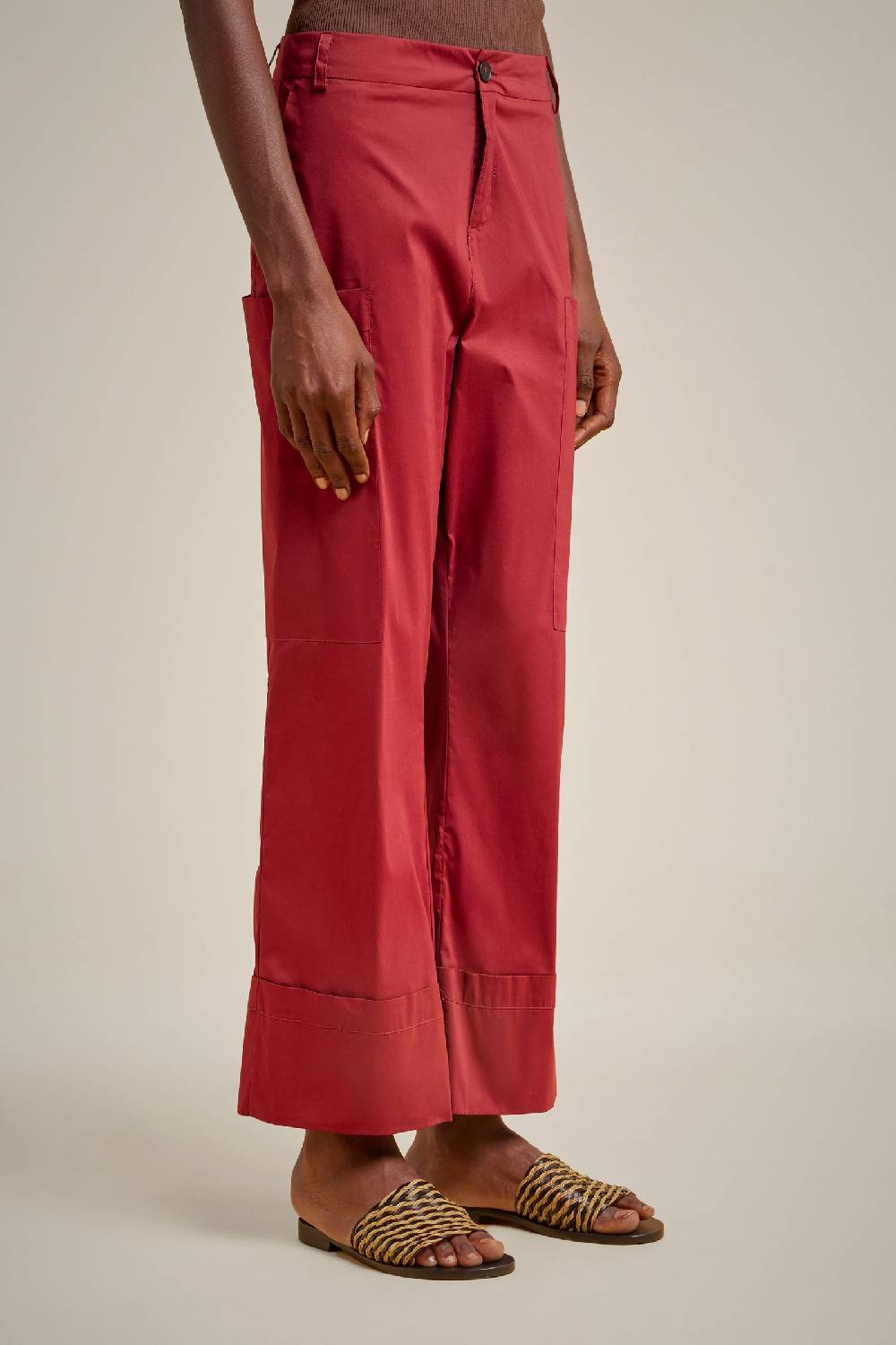 Liviana Conti PANTALONE CON TASCHE S4LL4SK86D41-2.38 Saldi Di Fabbrica