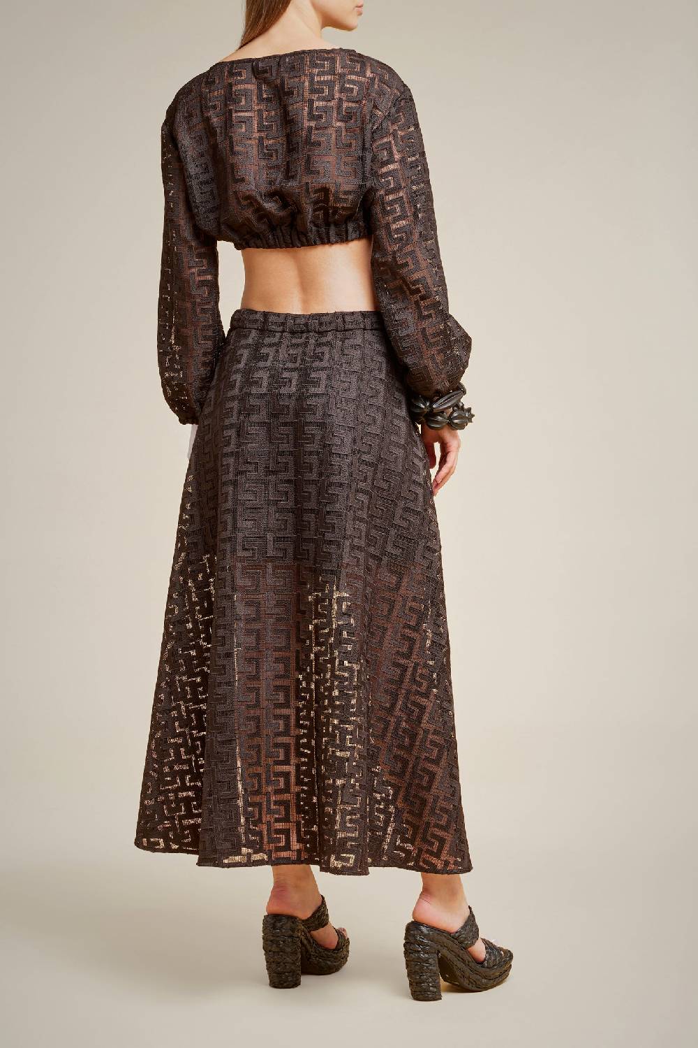 Liviana Conti BLUSA MACRAME' S4LL4SQ08W37-0.38 Ultimi due giorni