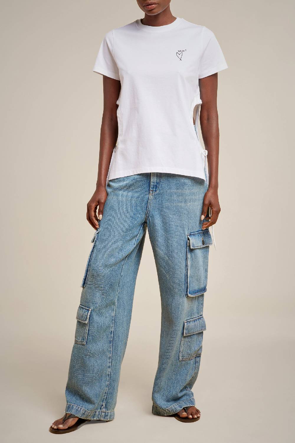Liviana Conti T-SHIRT RICAMO S4LL4SW70A01-0.XS Fino al 50% di sconto