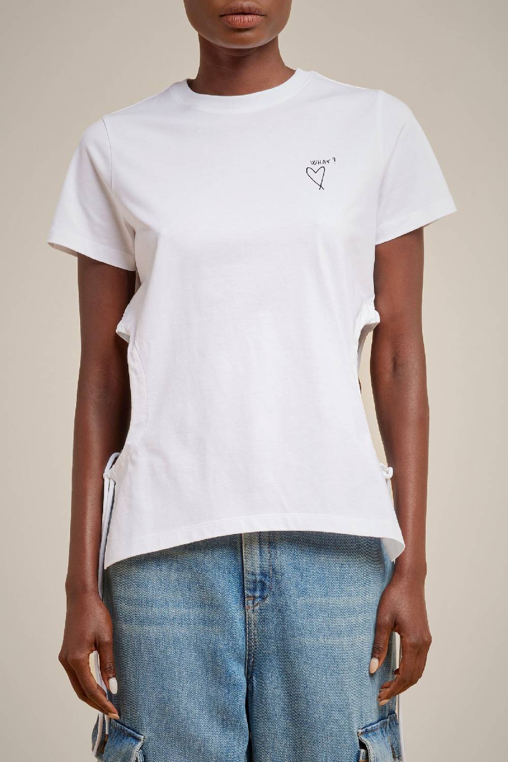 Liviana Conti T-SHIRT RICAMO S4LL4SW70A01-0.XS Fino al 50% di sconto
