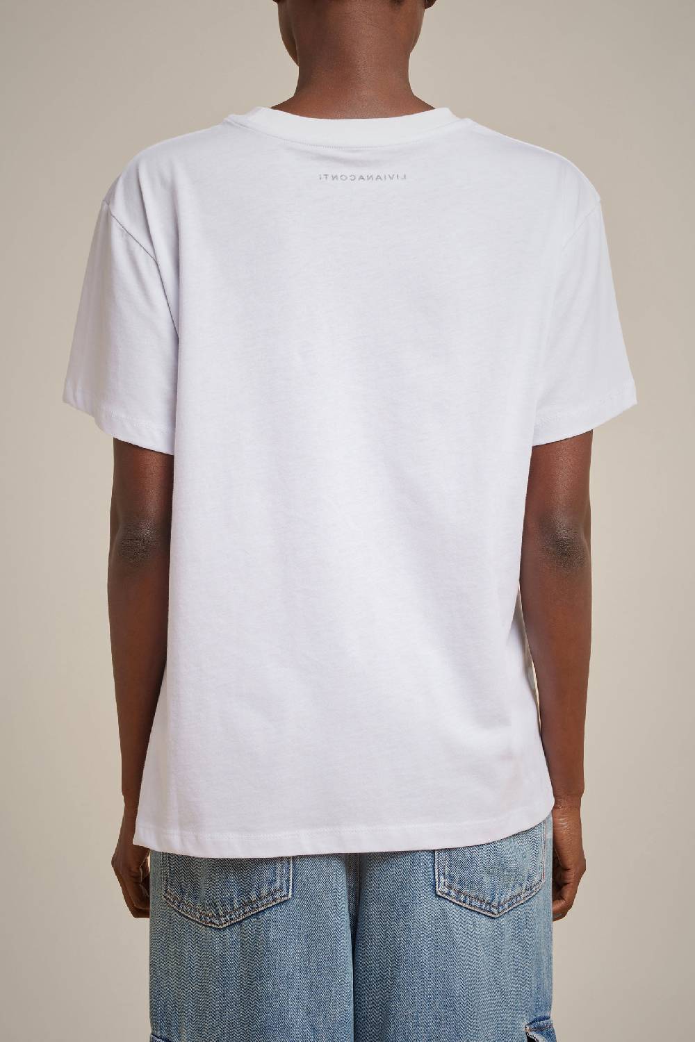 Liviana Conti T-SHIRT RICAMO S4LL4SW84A01-0.XS Only for today