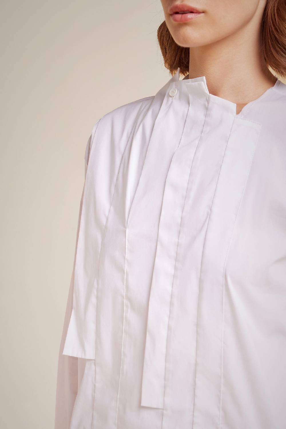 Liviana Conti CAMICIA CON TULLE S4LL4SK03A01-0.38 Esporta salva