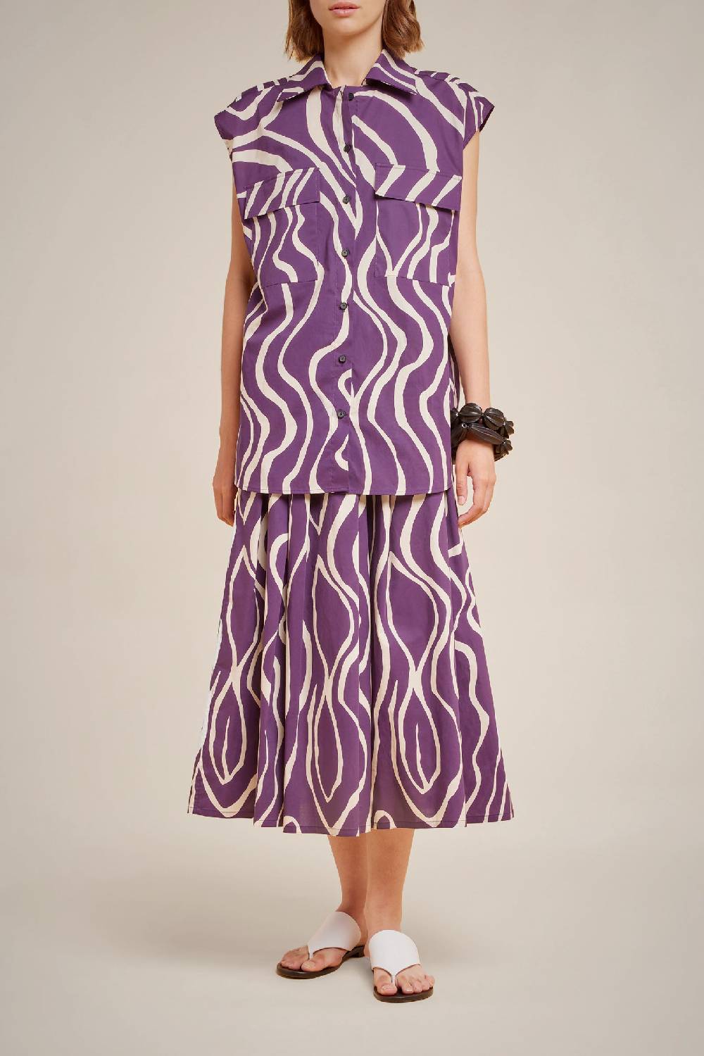 Liviana Conti CAMICIA S4LL4SU04VEN-1.38 In Linea