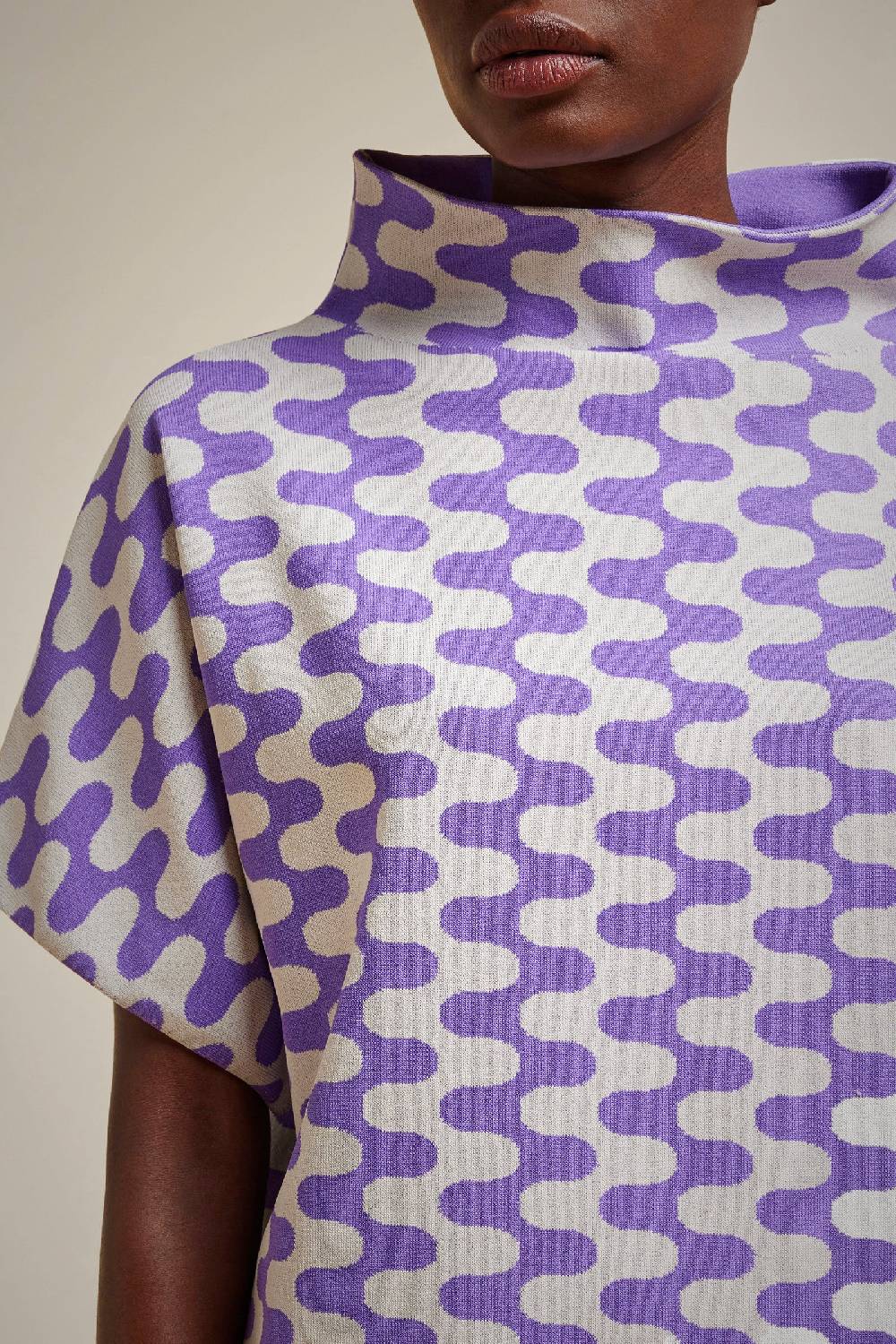 Liviana Conti MAGLIA JACQUARD S4FF4SA45ONDE1.S Promozione