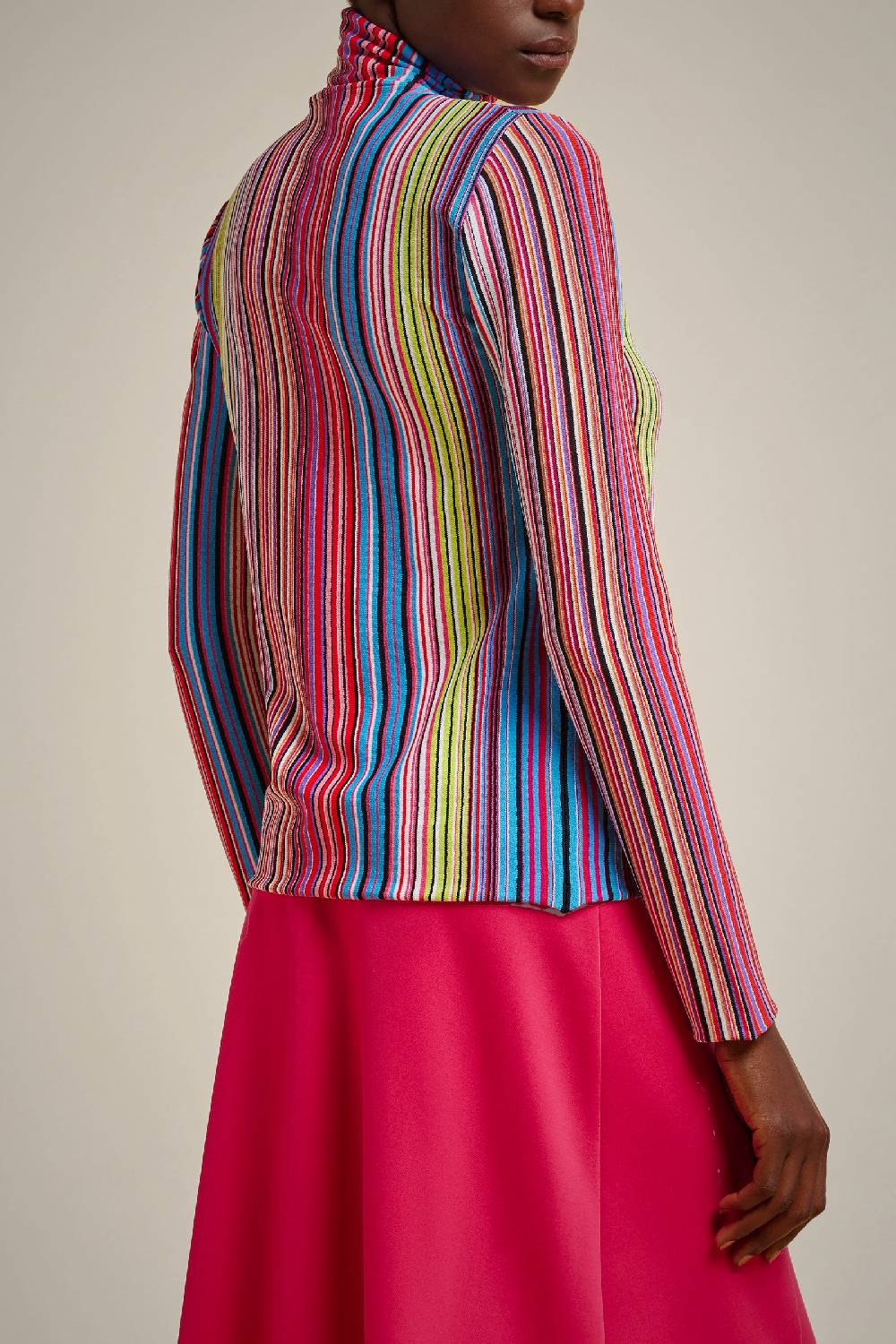 Liviana Conti MAGLIA MULTICOLOR S4FF4SA50MLT-9.XS Saldi Di Fabbrica