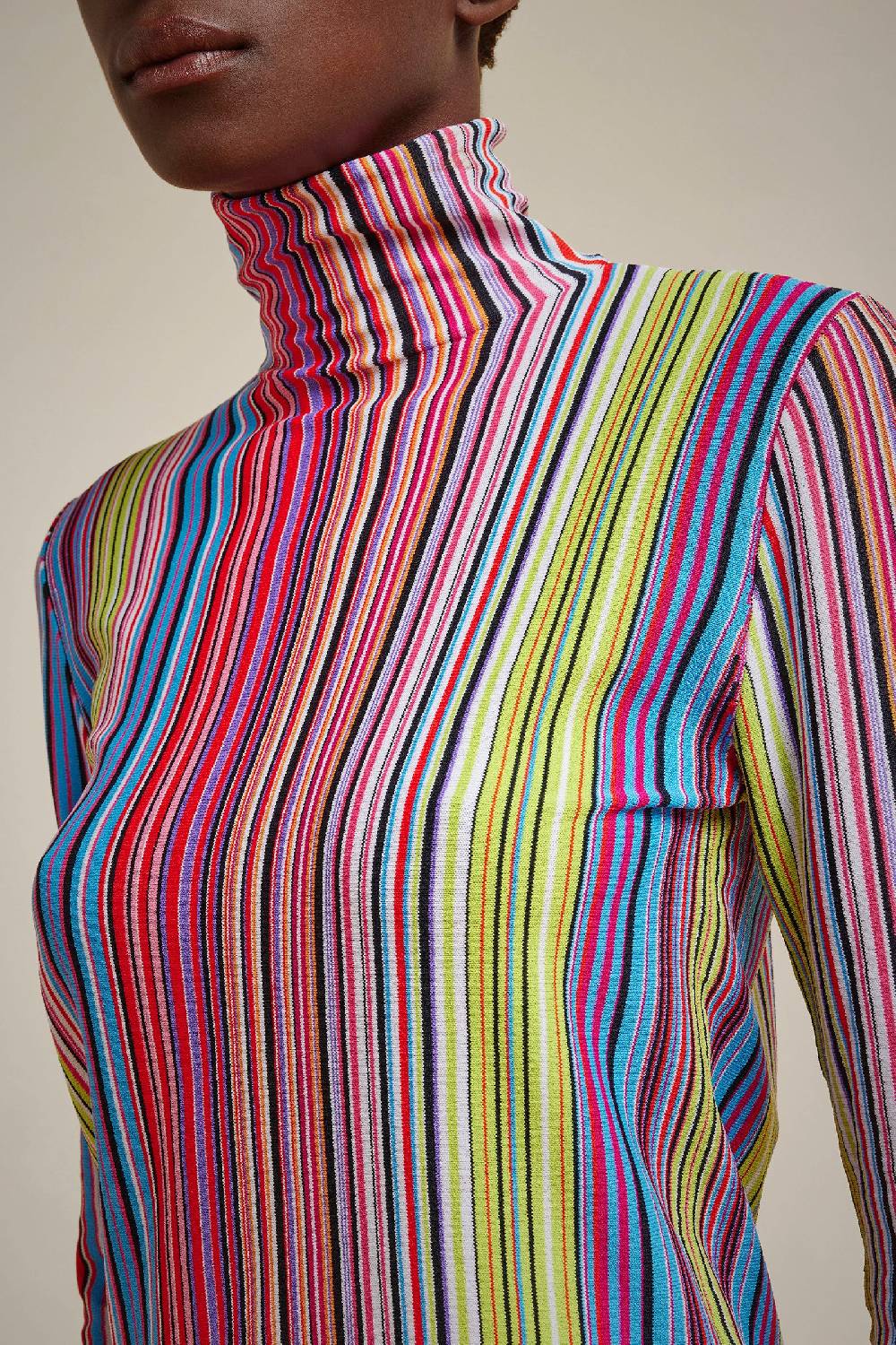 Liviana Conti MAGLIA MULTICOLOR S4FF4SA50MLT-9.XS Saldi Di Fabbrica
