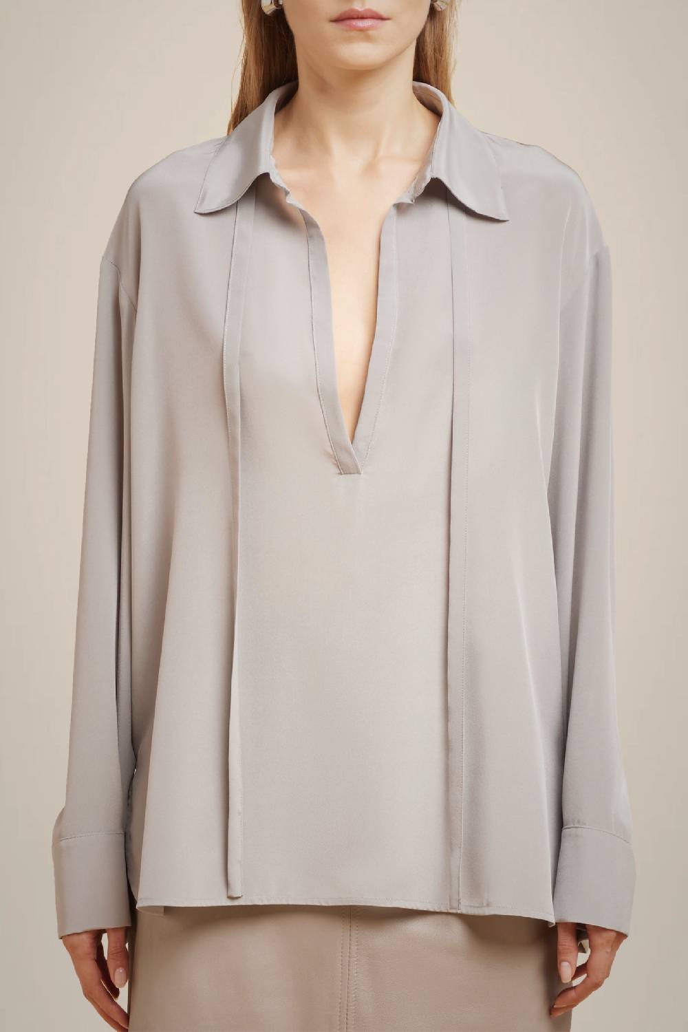 Liviana Conti BLUSA 100% SETA W4FF4WS05X72-0.38 In vendita