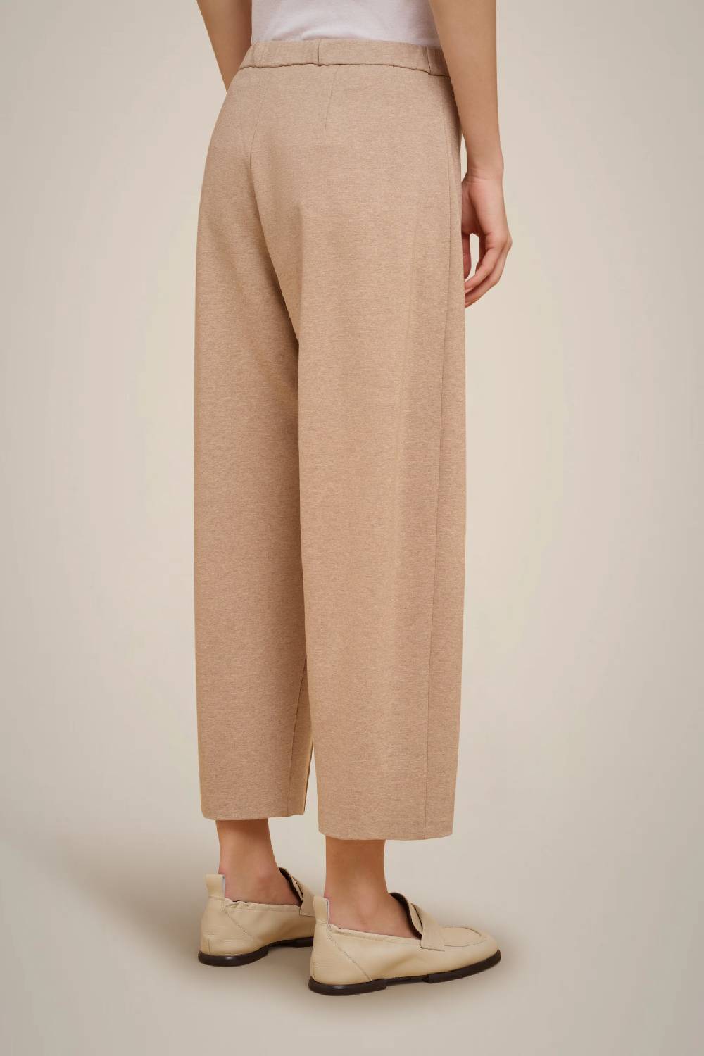 Liviana Conti PANTALONE CROP PUNTO MILANO W4FF4WI37W69-0.38 Spedizione Gratuita